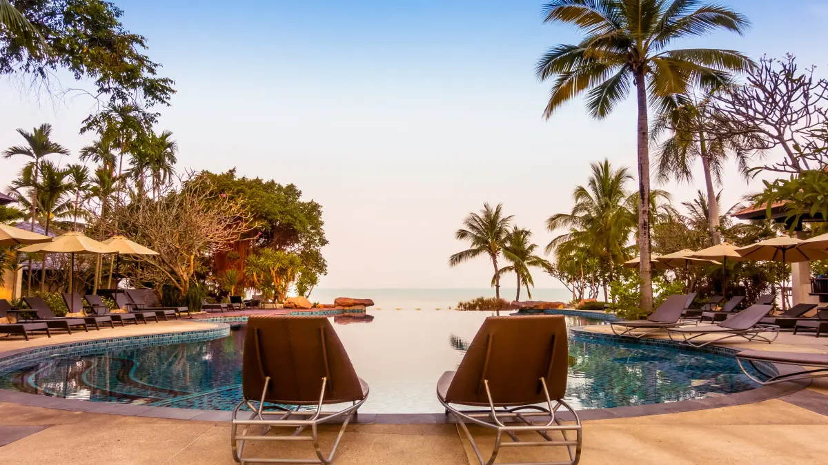superbe hôtel avec vue mer